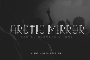 Arctic Mirror: A Bold and Elegant Font for Modern Design
