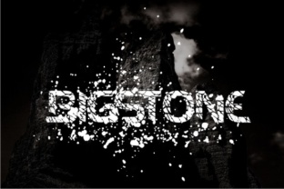 Bigstone: A Grungy Font for Alternative Creative Projects