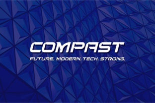 Compast: A Futuristic Font for Bold Design