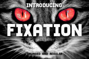 Fixation: A Versatile and Eye-Catching Display Font for Modern Design