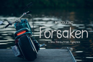 Forsaken: A Handwritten Typeface for Every Workflow