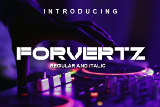 Forvertz: A Bold and Versatile Font for Modern Design