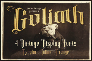 Goliath: A Retro Blackletter Font with Timeless Appeal