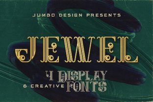 Jewel: A Classic Display Font for Vintage Designs