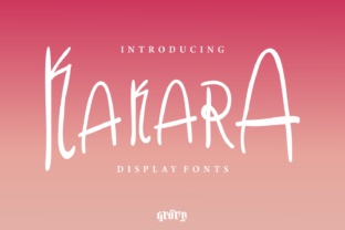Kakara: A Handwritten Font That Brings Personality to Your Designs