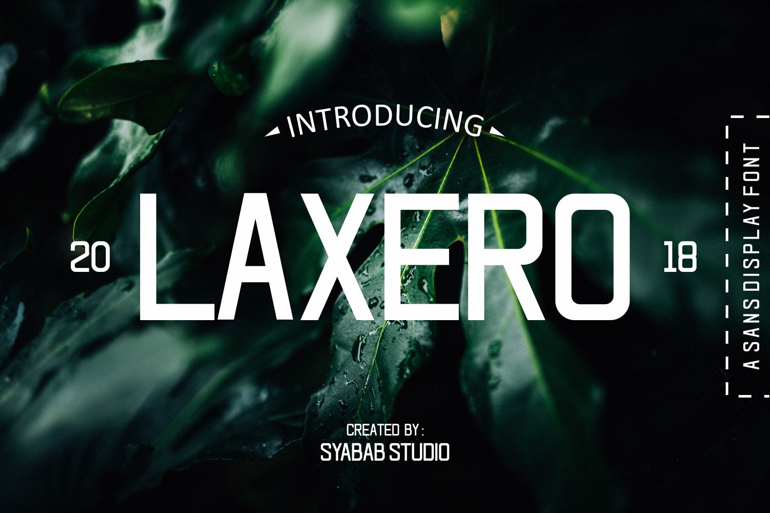 Laxero: A Bold and Masculine Script Typeface for Designers