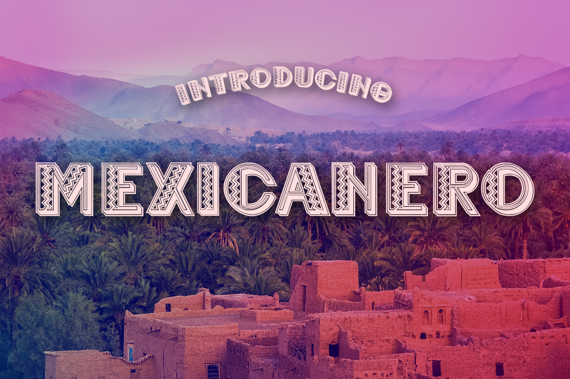 Mexicanero: A Vibrant Font with Cultural Flair