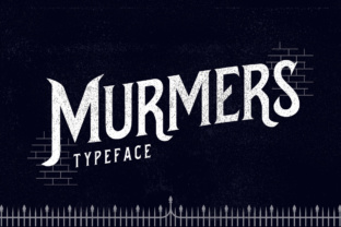 Murmers: A Bold, Vintage-Inspired Font for Creative Design