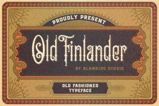 Old Finlander: A Timeless Typographic Statement
