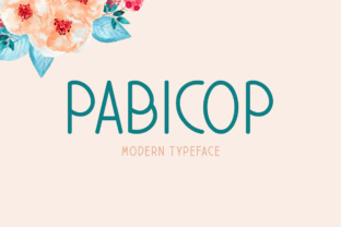 Pabicop: A Modern, Clean Display Font for Stylish Design