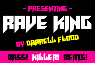 Rave King: A Bold Font for High-Energy Design Workflows