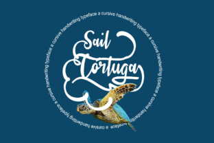 Sail Tortuga: A Handwritten Font with Character