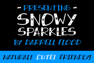 Snowy Sparkles: A Winter-Ready Font