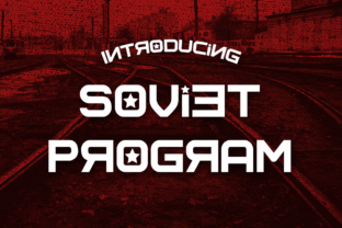 Soviet Program: A Bold Font for Creative and Professional Workflows