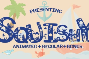 Squishy: A Cutesy Font for Playful Design