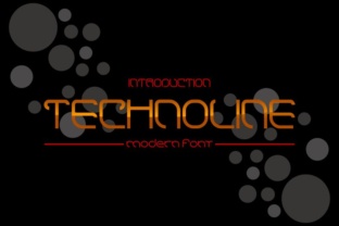 Technoline: A Bold, Modern Font for Cutting-Edge Design