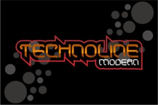 Technoline Modern: A Bold Font for Sporty Designs