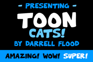 Toon Cats: Whimsical Font for Creative Projects